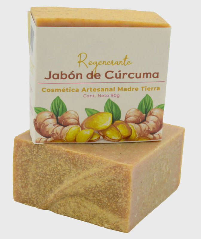 Jabón natural de cúrcuma 90gr