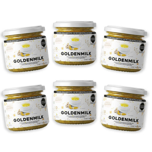 Golden Milk By Orgánica y Saludable 6 Pack