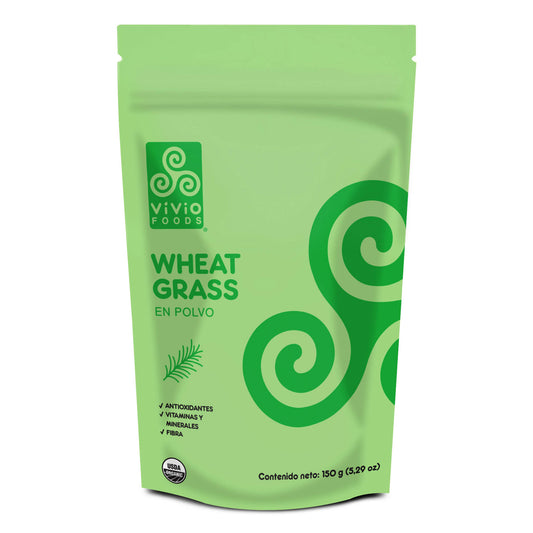 Wheat Grass Orgánico en Polvo 150G (Caja 12 Piezas)