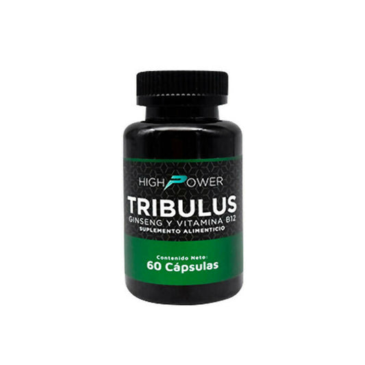 Tribulus Gingseng y Vitamina B 12 60 Cápsulas HIGHPOWER