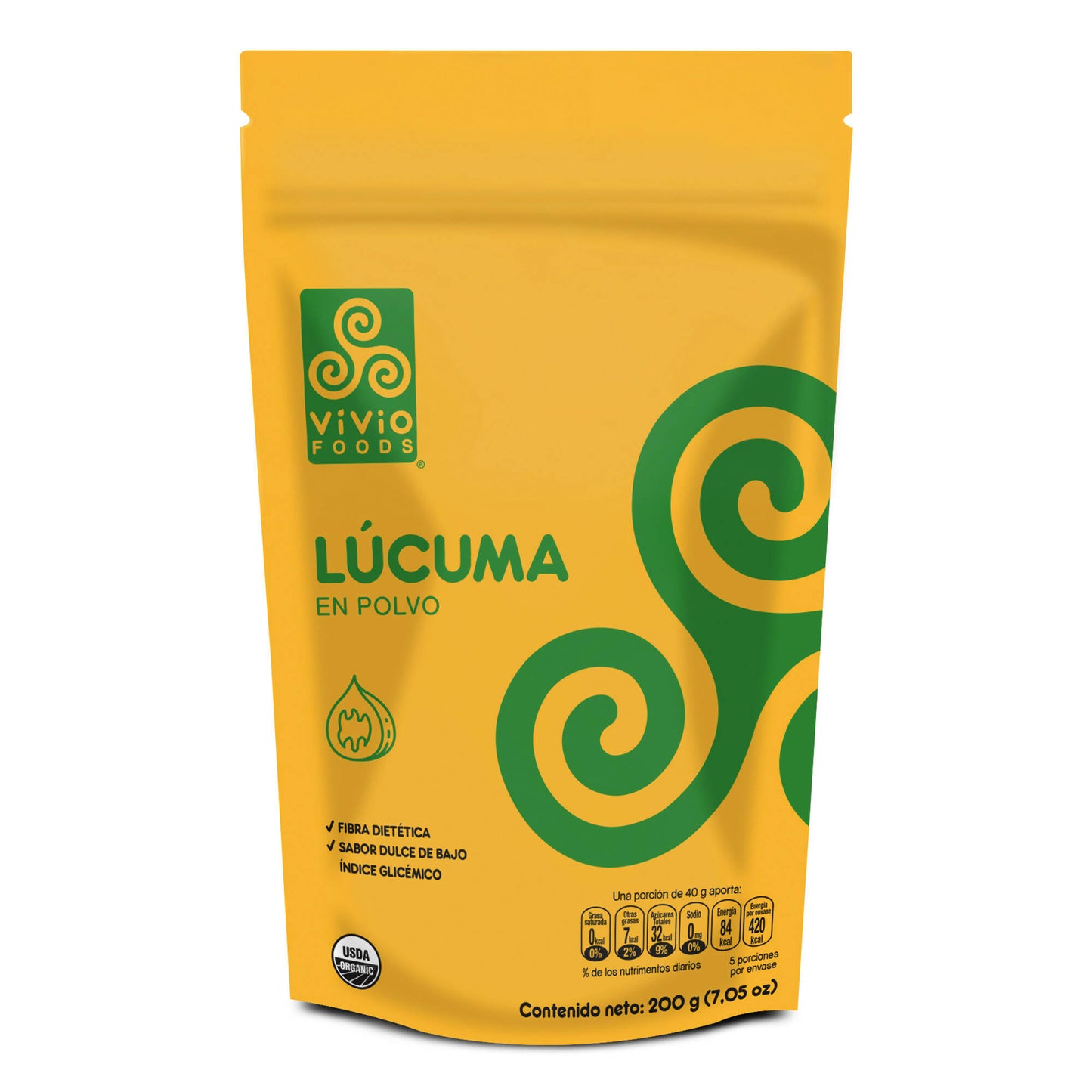 Lucuma Organica en Polvo 200g