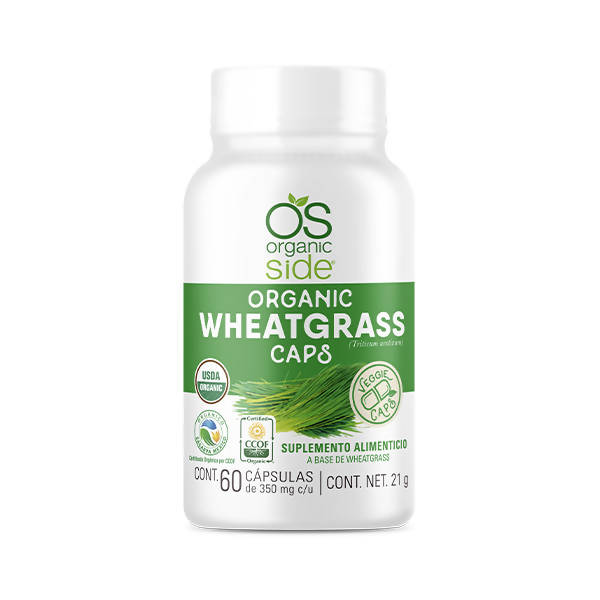 Wheatgrass Orgánico 60 Cápsulas