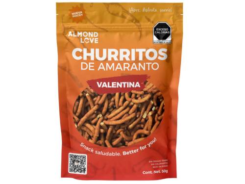 Churritos de amaranto Valentina 50g