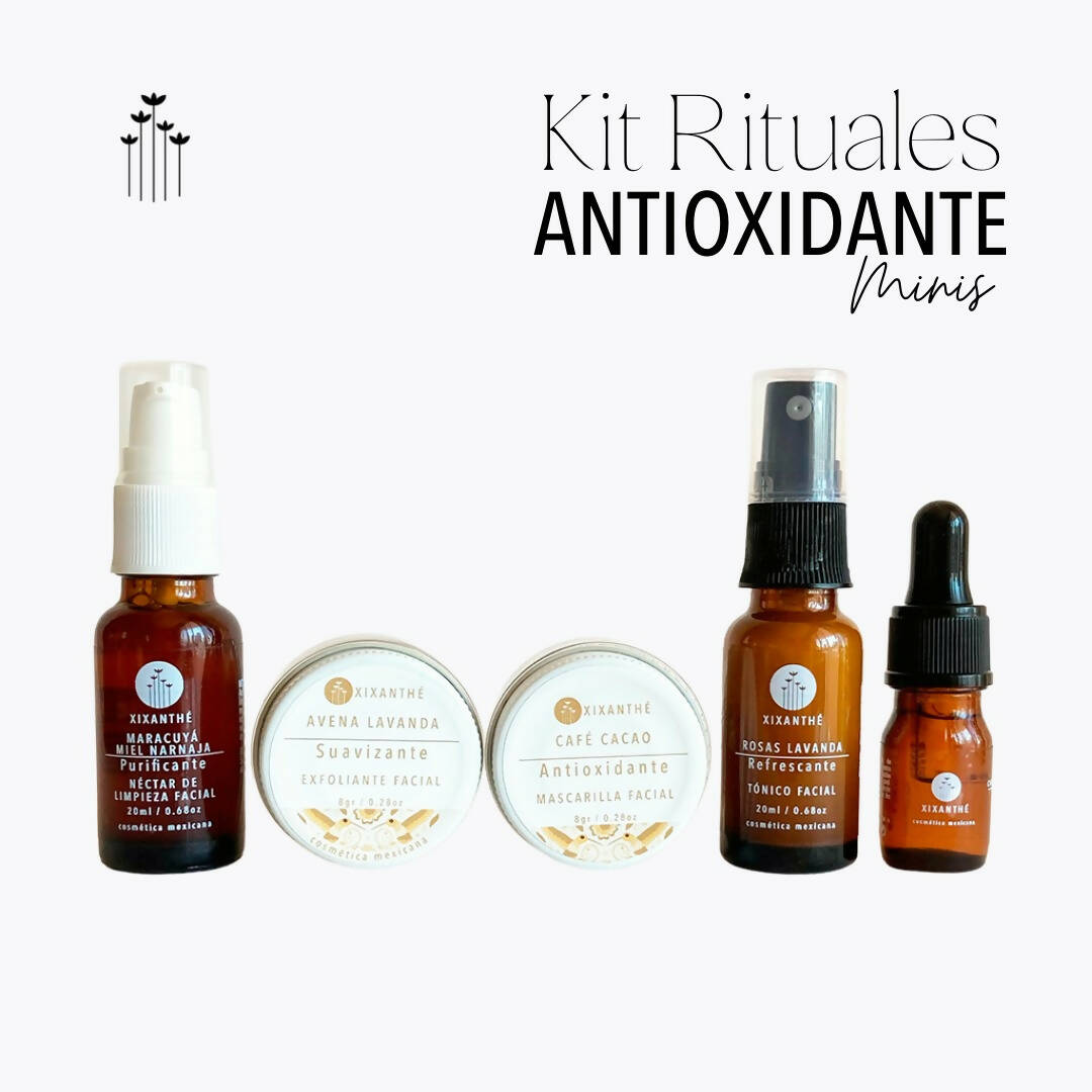Kit ritual antioxidante mini, 5 pza