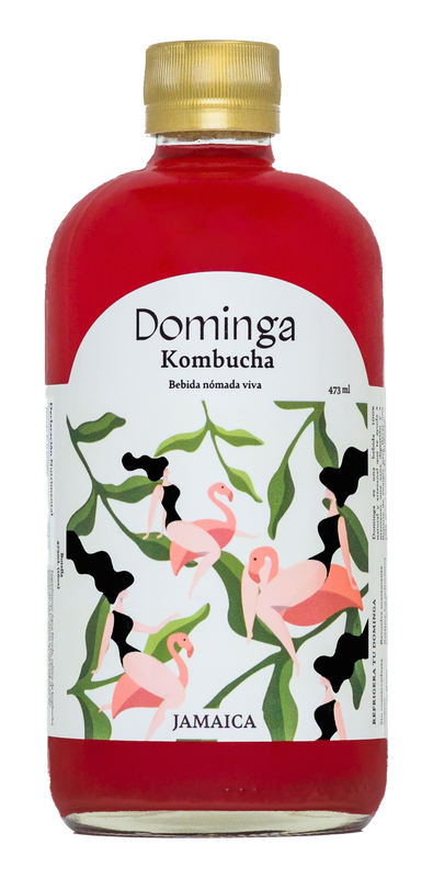 Dominga Kombucha Jamaica - 473ml