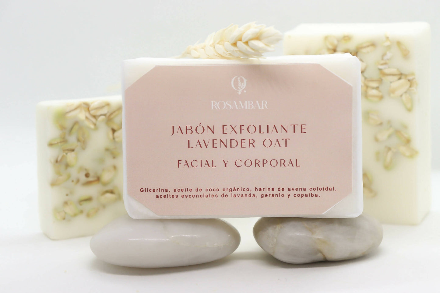 Jabón Exfoliante Lavander Oat 100g