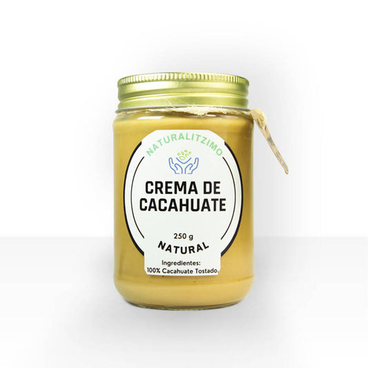 Crema de Cacahuate Natural 250g