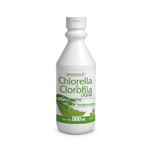 Chlorella y Clorofila 500 Ml