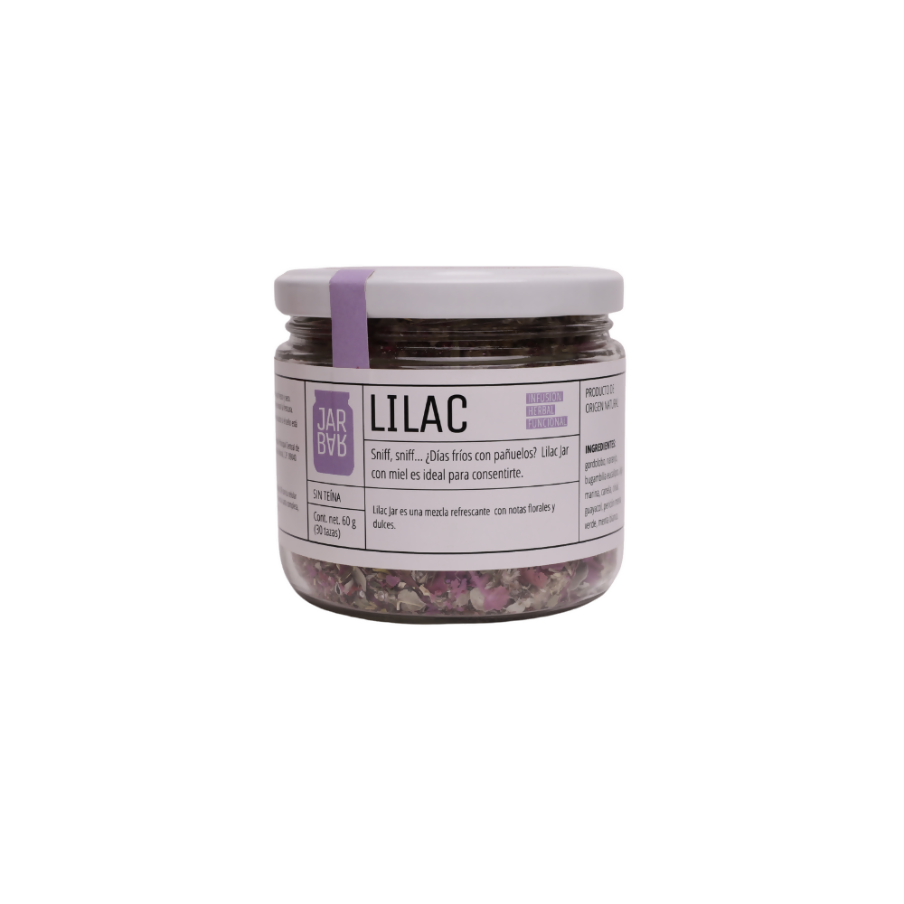 Lilac Jar (ANTIGRIPAL) Infusión de notas florales y dulces, 60g