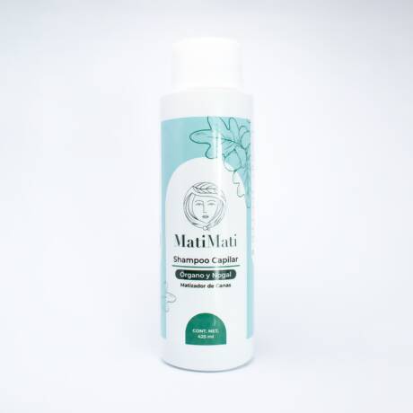 Shampoo Capilar Matizador de Canas Organo y Nogal