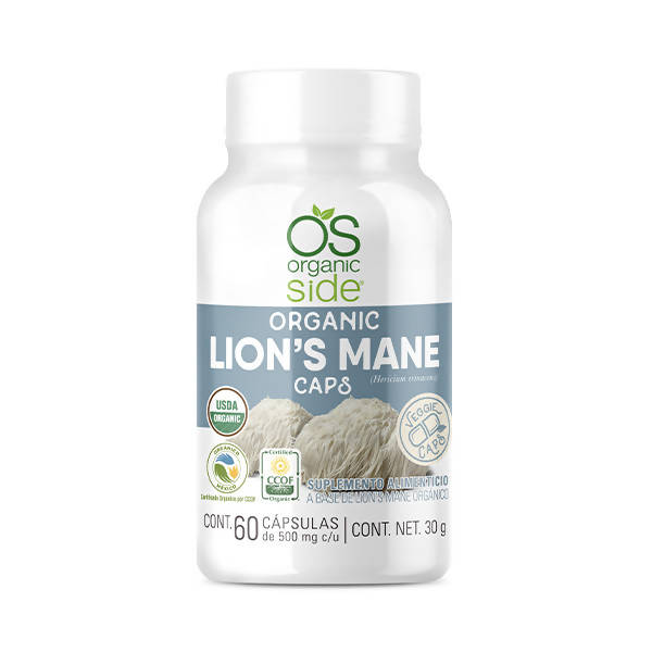 Lion’s Mane Orgánico 60 Cápsulas