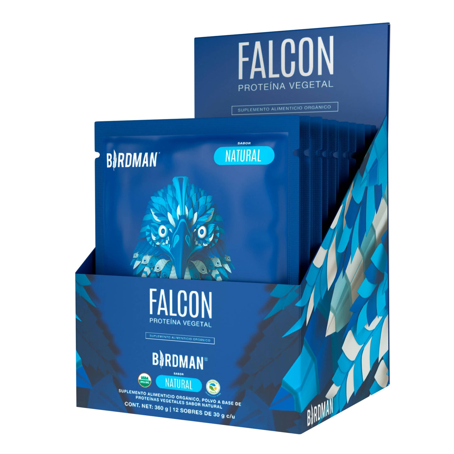 Falcon Proteina Natural 12 multipack