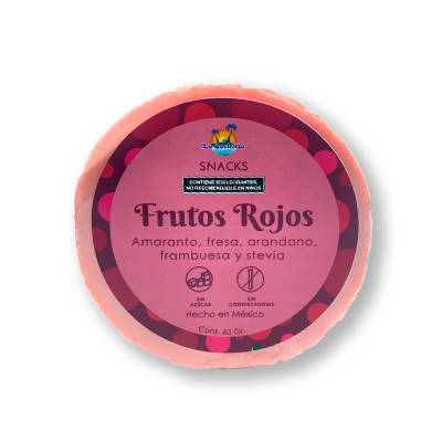Oblea de Frutos Rojos - Amaranto, Fresa, Arándano, Frambuesa y stevia 60g