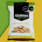 EKIBITES - Chicharrón de soya natural (40g c/u) Caja con 35 paquetes