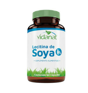 Lecitina de Soya 60 Cápsulas Vidanat