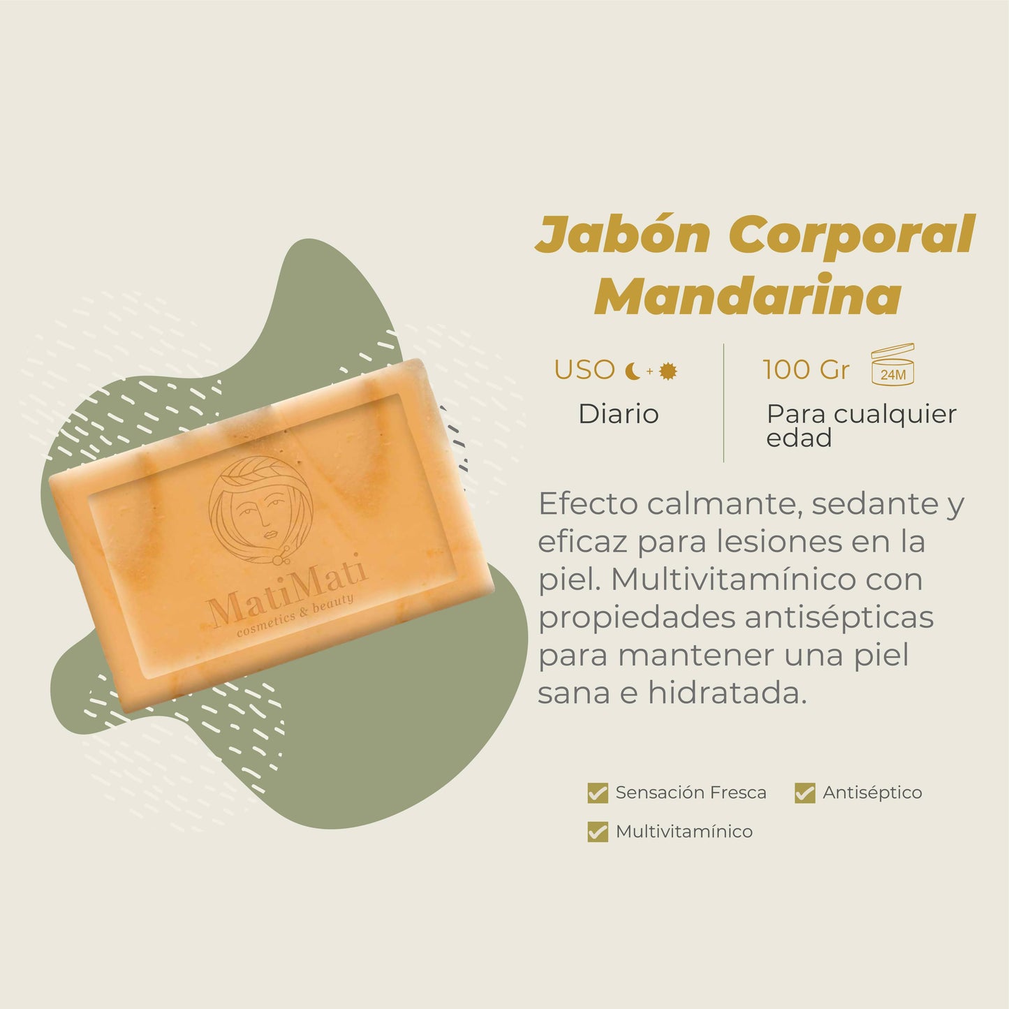 Jabón Corporal Mandarina