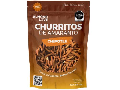 Churritos de amaranto Chipotle 50g