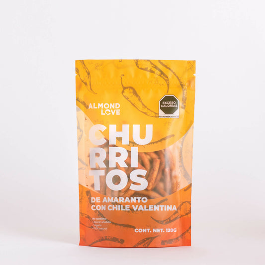 Churritos de Amaranto Valentina 120g