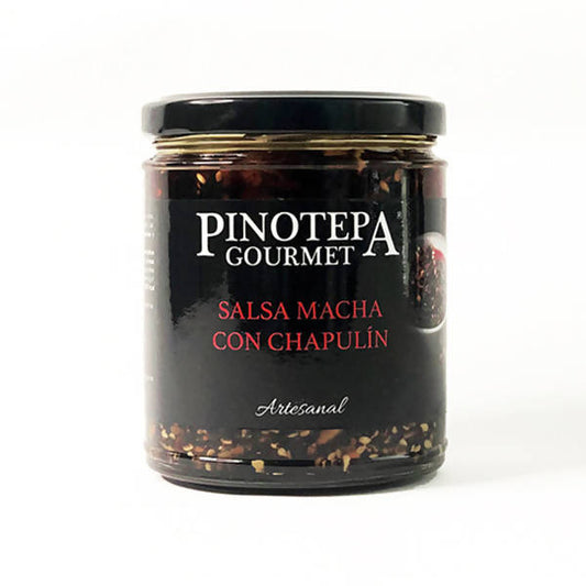 Salsa Macha con Chapulin 250 Gr.