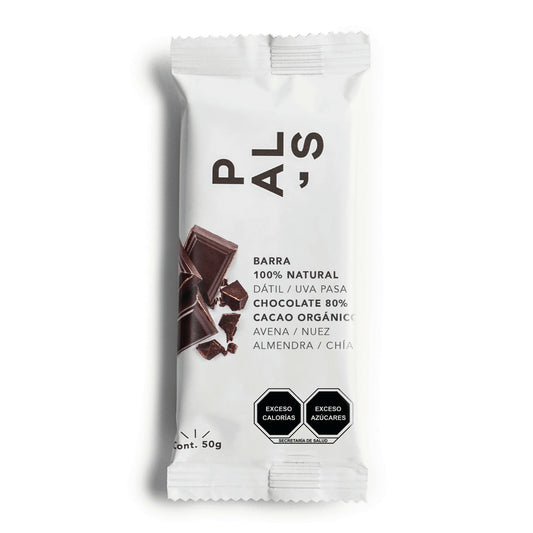 Barra de Dátil con Almendras sabor Chocolate