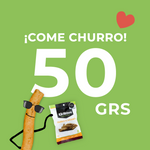 EKIBITES - Churro de amaranto natural (50g c/u) Caja con 40 paquetes