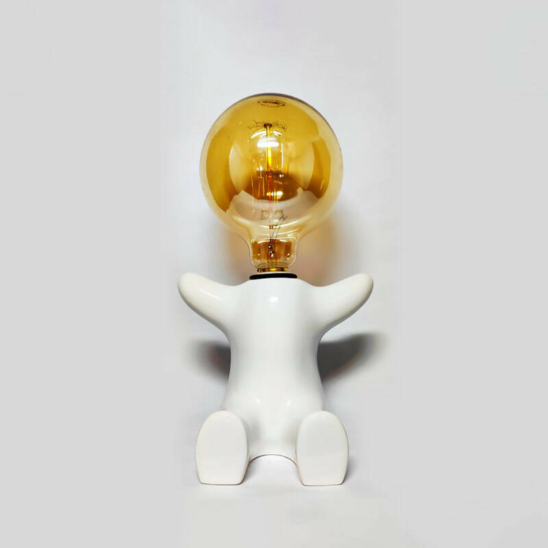 Lámpara de Cerámica Blanca