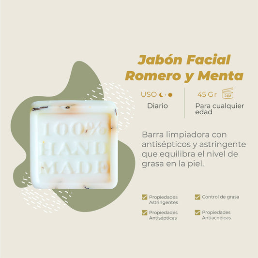 Jabón Facial Romero