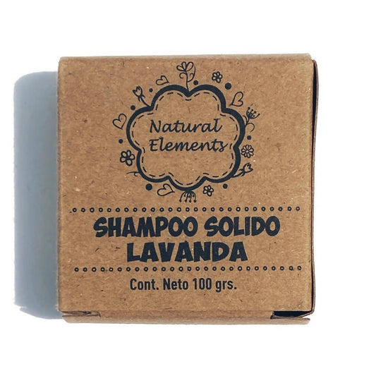 Shampoo sólido de Lavanda, 100g