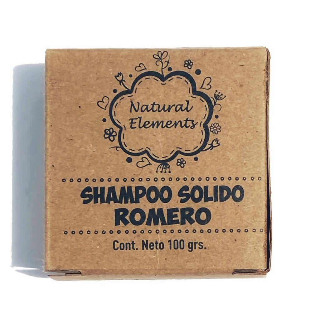 Shampoo sólido de Romero, 100g